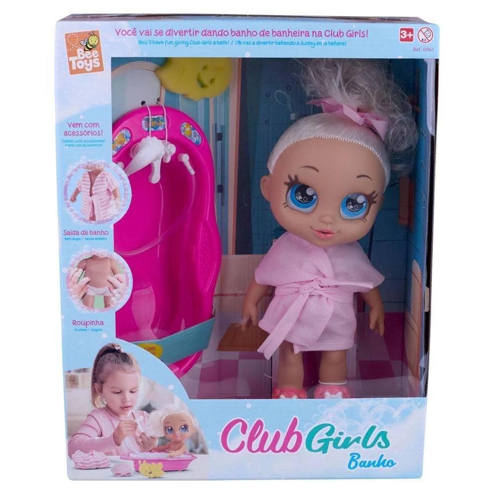 BONECA CLUB GIRLS BANHO